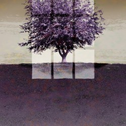 Window on a Purple Tree 2x3